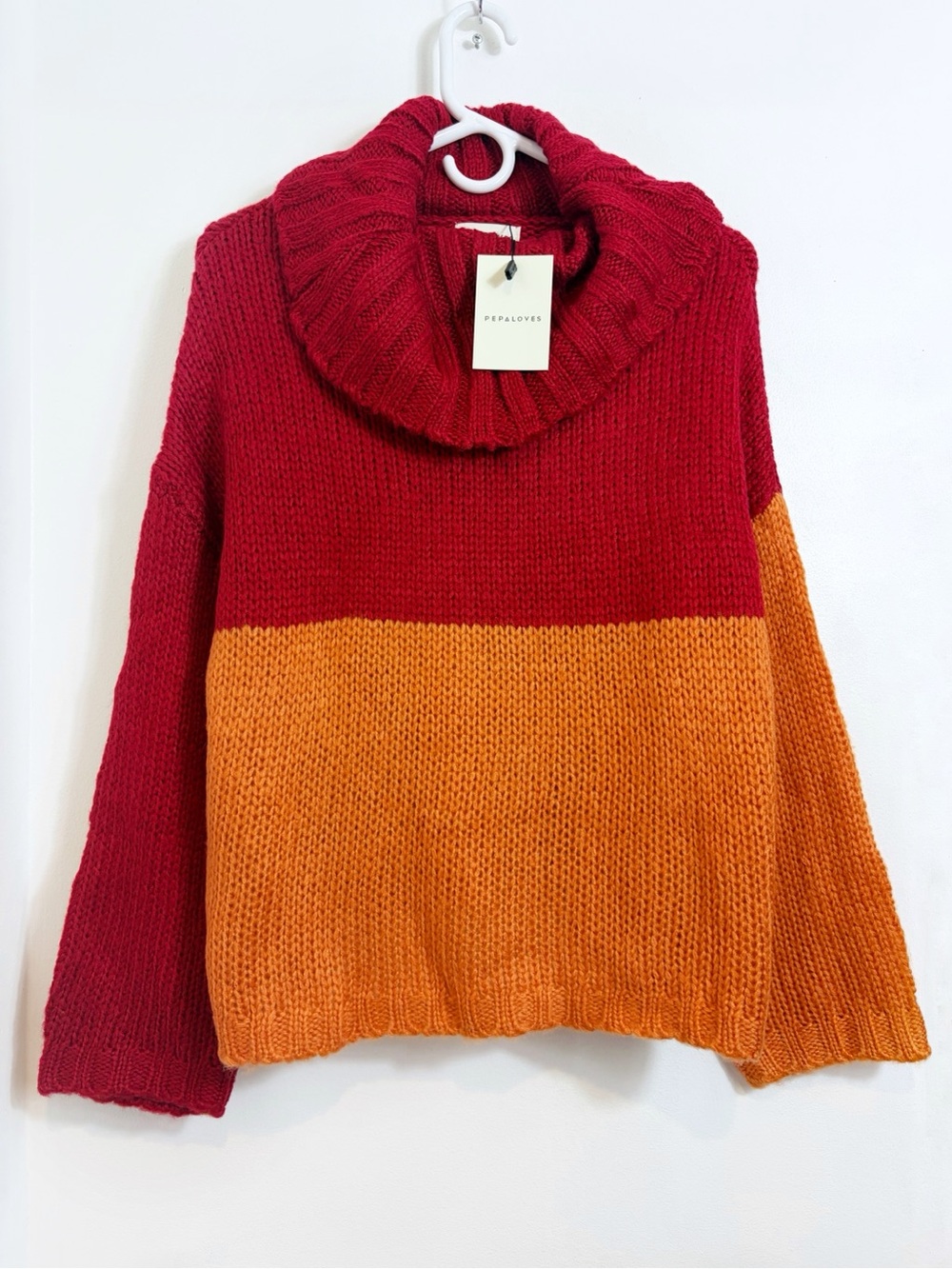 Anthropologie Pepaloves Straw Fonda Autumn Sweater